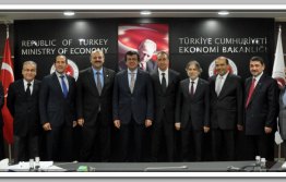 MASFED-BOD YÖN. KUR. BAŞKANI AYDIN ERKOÇ , BAŞKAN YRD. NİYAZİ BERKTAŞ VE YÖN. KUR. ÜYELERİ EKONOMİ BAKANI NİHAT ZEYBEKÇİ İLE 22.05.2014 TARİHİNDE GÖRÜŞTÜ