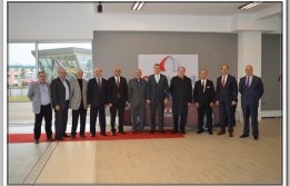 TOBB BAŞKANI YÜKSEL MERMER VE MECLİS ÜYELERİNİN OTONOMİ ZİYARETİ 04.12.2014