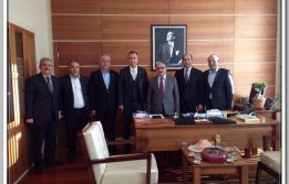 BOD YÖNETİMİNİN SAYIN PROF.DR. BEŞİR ATALAYI YENİ MAKAMINDA ZİYARETİ 20.10.2014