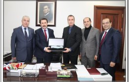 ADALET BAKANI ÖZEL KALEM MÜDÜRÜ MUSTAFA TARLACI'YI BOD YÖNETİMİNİN HAYIRLI OLSUN ZİYARETİ 29.12.2014