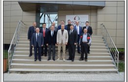 AKYURT İŞ ADAMLARI DERNEĞİ YÖNETİM KURULU (AKSİAD) VE BORUSAN OTO GENEL MÜDÜRÜ AZMİ KELEMCİSOY 07.04.2015 OTONOMİ ZİYARETLERİ