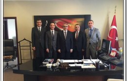OYDER, MB-GİB BŞK. SN. ADNAN ERTÜRK'Ü ZİYARET ETTİ. GÖRÜŞMEYE MASFED-BOD BAŞKANI AYDIN ERKOÇ KATILDI